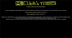 Desktop Screenshot of mrclick.zophar.net